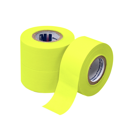 NEVS 1" wide x 500" Chartreuse Labeling Tape T-10-Chartreuse
